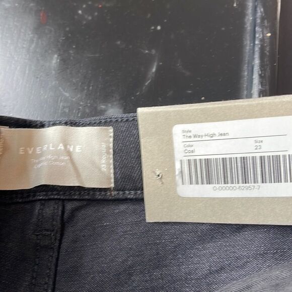 Everlane The Way High jeans in Black size 23 - Picture 3 of 3
